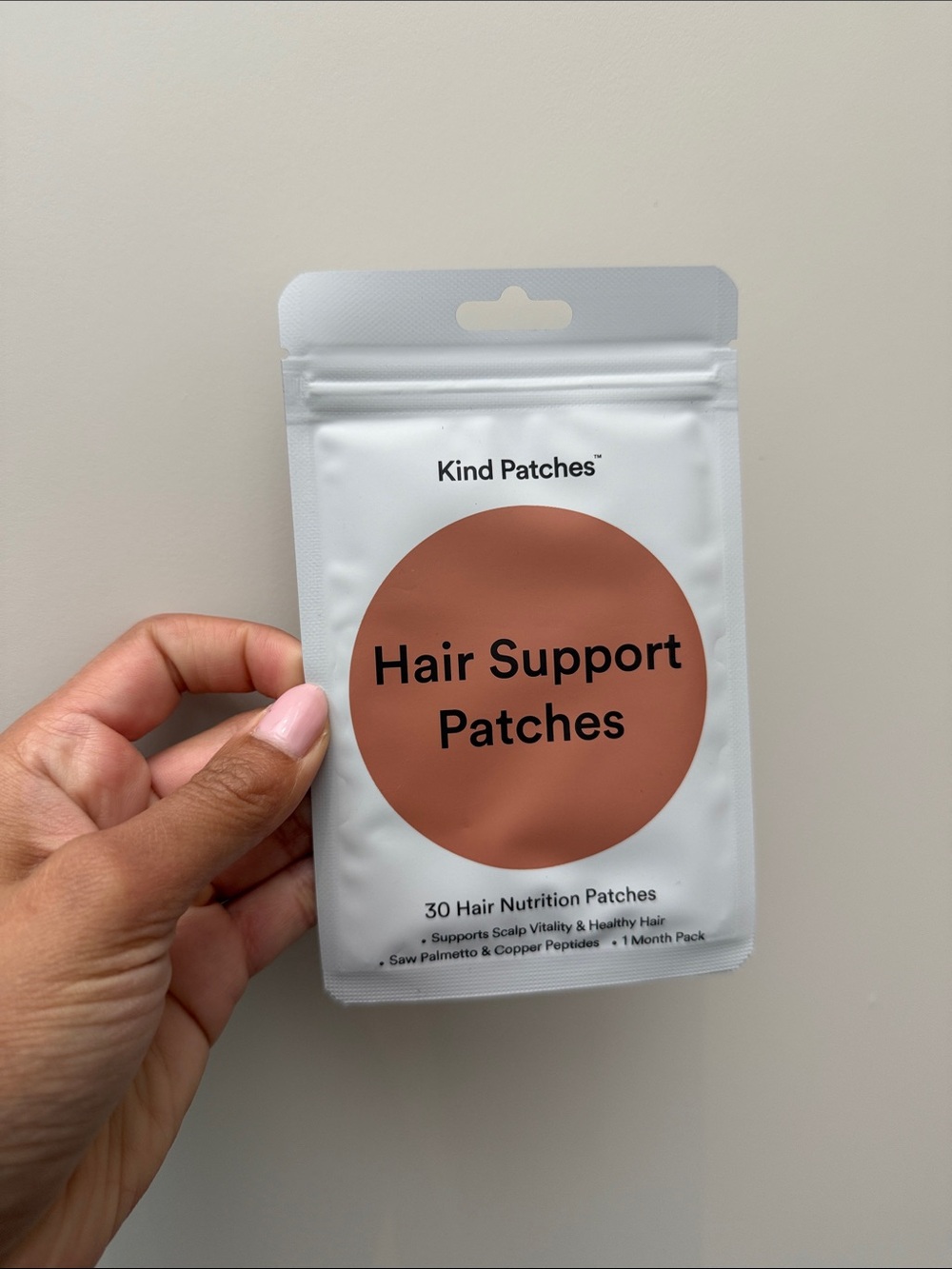 Hair Support Patches — Brown Patch Pack